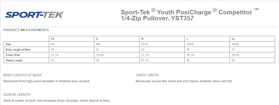 YOUTH Embroidered Sport-Tek Unisex 1/4-Zip Pullover - Image 3