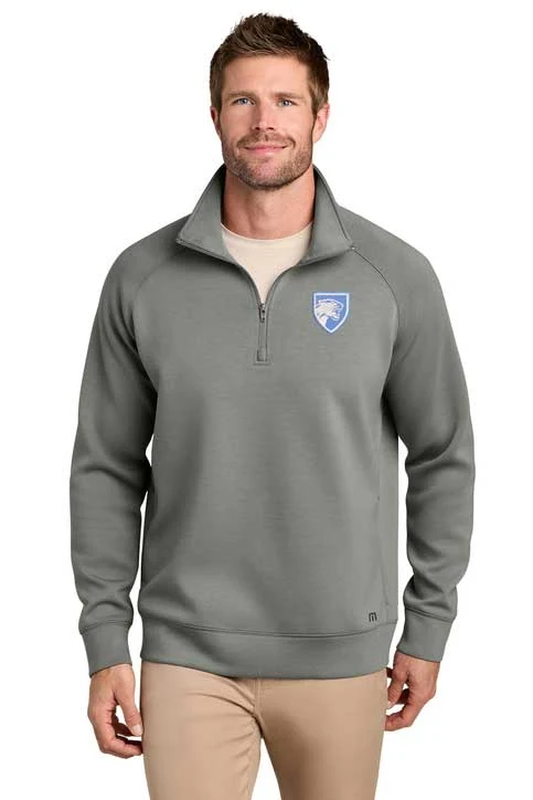 TravisMathew Momentum Shift 1/4-Zip in Grey